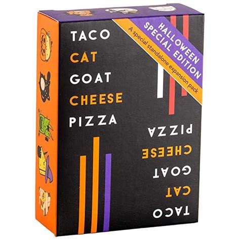 Taco Cat Goat Cheese Pizza: Halloween Edition - Arctic Board Games