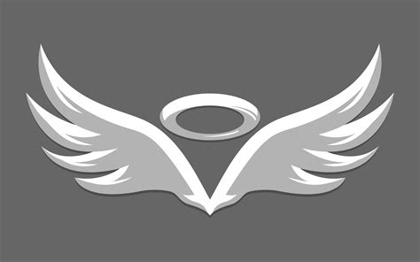 Angel Wings Template Logo Design Element Vector Image | The Best Porn ...