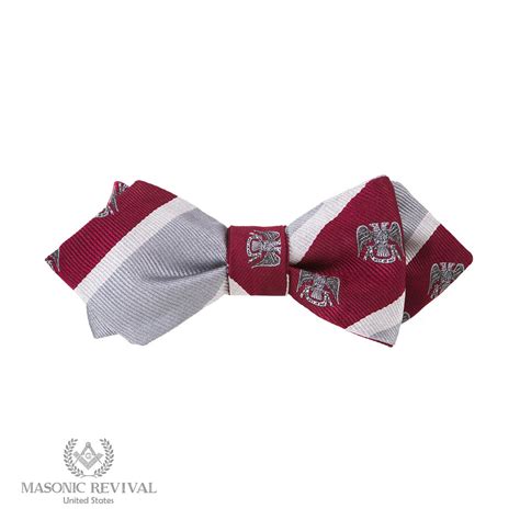 Scottish Rite Bow Tie (Diamond) - Masonic Revival