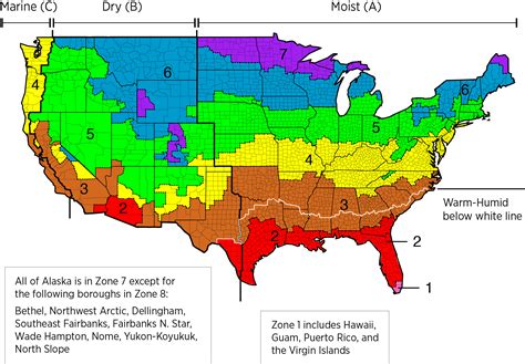 Climate zones of the United States (IECC) [2058x1432] : r/MapPorn