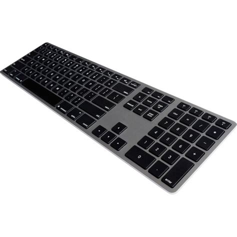 Matias Backlit Wireless Aluminum Keyboard (Space Gray) FK418BTLB