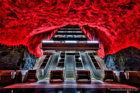 Metro Art in Stockholm | René Timmermans Photography