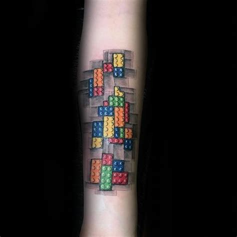 60 Cool Lego Tattoo Designs for Men