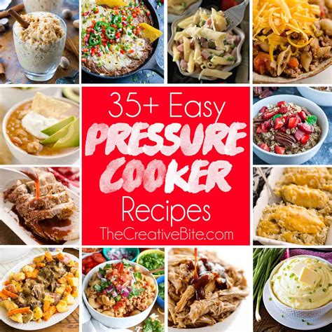 Easy Electric Pressure Cooker Recipes {Instant Pot}