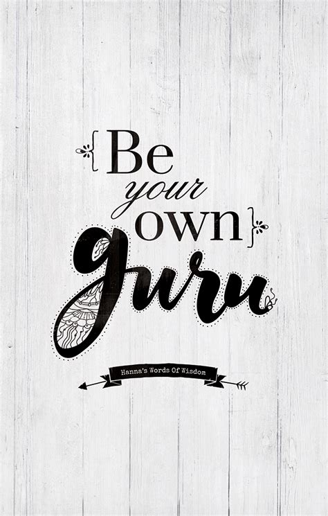 Be Your Own Guru Personalized Print – Jibe Prints