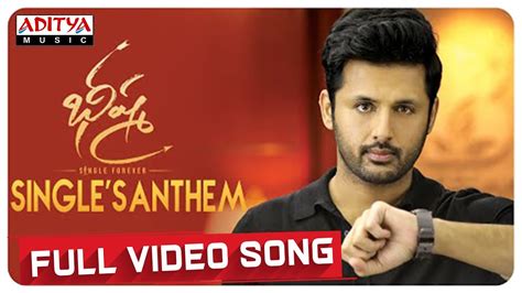 #SinglesAnthem Full Video Song | Bheeshma Video Songs | Nithiin ...