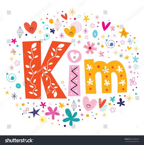 327 Kim Name Image Images, Stock Photos & Vectors | Shutterstock