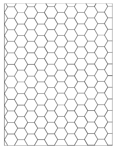 One Inch Hex Graph Paper - Etsy UK