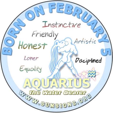 February 5 Zodiac Horoscope Birthday Personality - SunSigns.Org