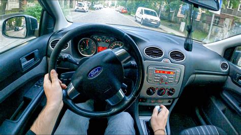 2009 Ford Focus Mk2 [1.6 TDCI 90 HP] | POV Test Drive #893 Joe Black ...