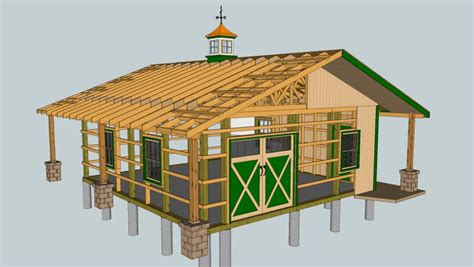 20 Free Pole Barn Plans | LaptrinhX / News