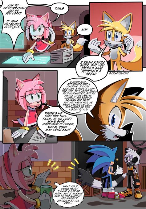 IDW little sonamy comic | Sonic the Hedgehog! Amino