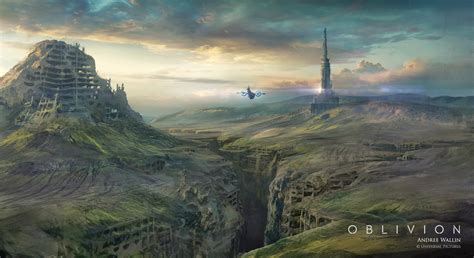 Oblivion Concept Art by Andree Wallin | Computer Graphics Daily News