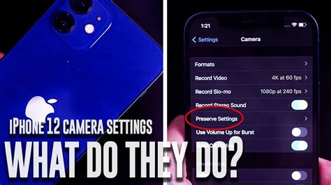 iPhone 12 Camera Settings Explained ! | How to use the iPhone 12 Camera ...