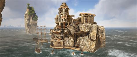 I built an Island Temple in ATLAS : r/playatlas