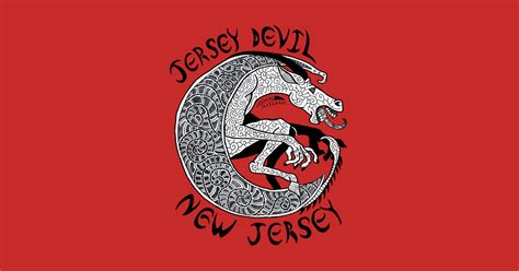 Jersey Devil - Cryptid - T-Shirt | TeePublic