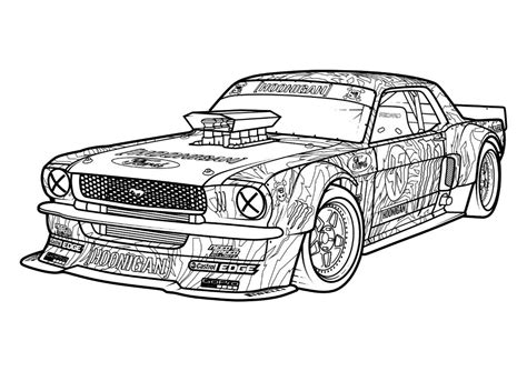 Ken Block, My Dream Car, Dream Cars, Car Drawing Pencil, Cars Coloring ...