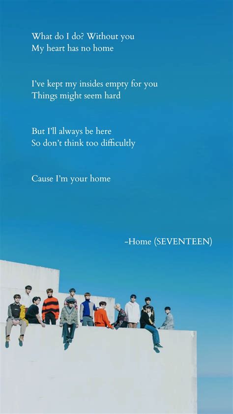 Seventeen Lyrics Wallpapers - Wallpaper Cave