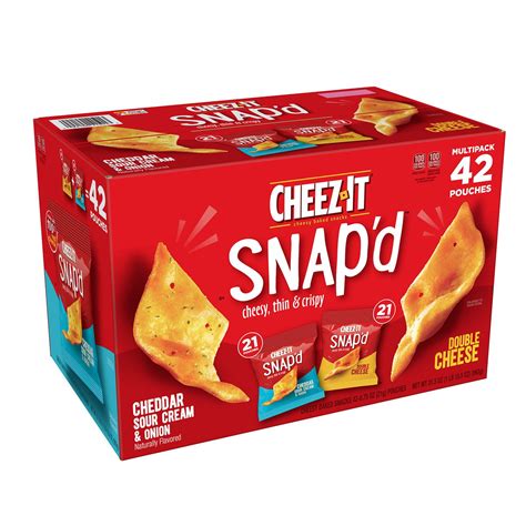 Kellogg's Cheez It Crackers 2 Flavors 31.5oz - Walmart.com