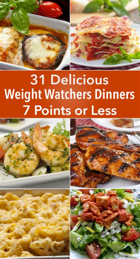 Skinny Points Recipes » 31 Delicious Weight Watchers Dinners for 7 ...