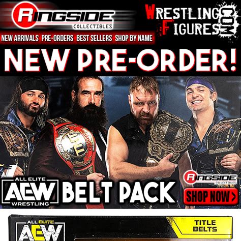 New AEW Pre-Order at Ringside! ⚡ - Ringside Collectibles