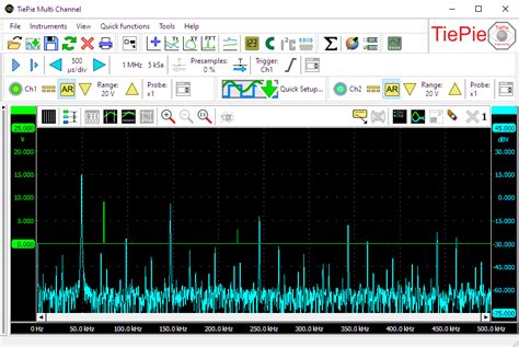 Spectrum analyzer | Test and measurement software