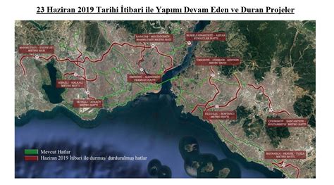 What Will the Istanbul Metro Map Be Like in 2017 – RayHaber