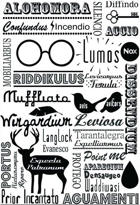 Harry Potter Spells Wallpapers - Wallpaper Cave