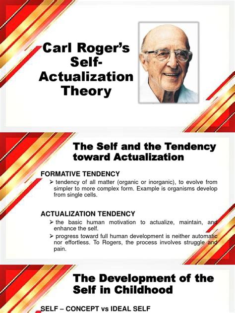 Carl Rogers (Self-Actualization Theory) | PDF