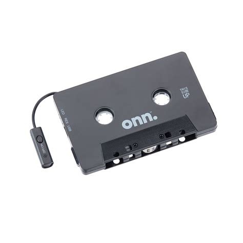 onn. Car Cassette Adapter with Bluetooth Wireless Technology - Walmart.com