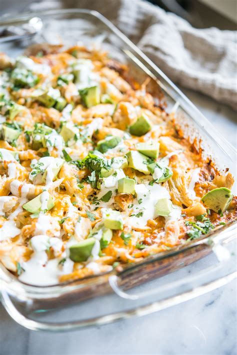 Easy Enchilada Casserole Recipe | Fed & Fit