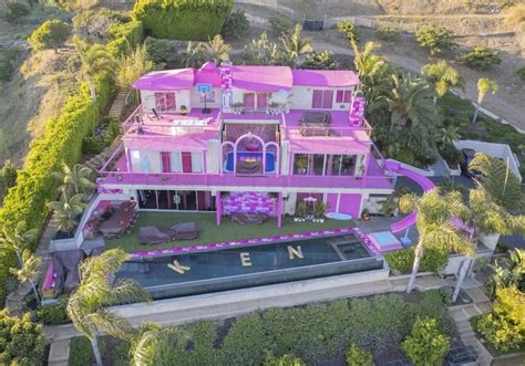 Barbie's dream house in Malibu and is available for rent in Airbnb