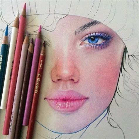 Cool Realistic Color Pencil Drawing Tutorial Ideas - One Flow