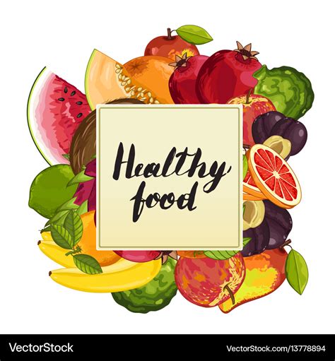 Healthy Food Poster