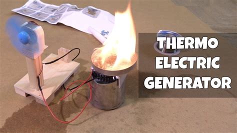 Thermoelectric Generator Kit - YouTube