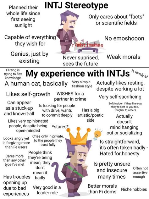 INTJ stereotype vs My experience - reposting to particular subs | Mbti ...