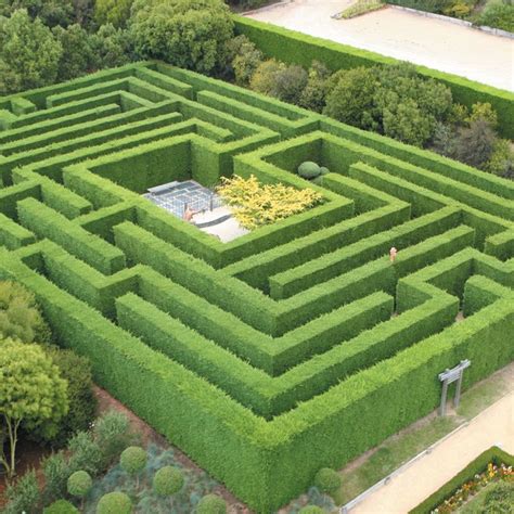 Maze Garden Layout