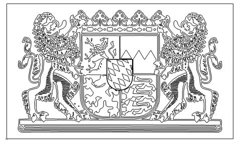 Bayern Wappen Zum Ausdrucken - Malvorlagen and Coloring