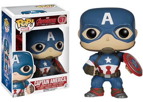 Funko Pop! Marvel Avengers Age of Ultron Captain America Figure #67 - US