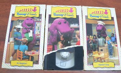 VINTAGE VHS TAPES TIME LIFE VIDEO BARNEY & FRIENDS 15 ! | #163418419