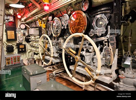 USS Alabama Submarine Interior