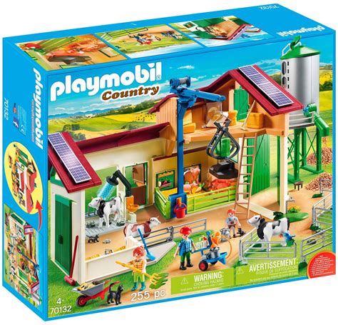 Buy Playmobil Country - Farm Barn with Silo (70132) from £89.19 (Today ...