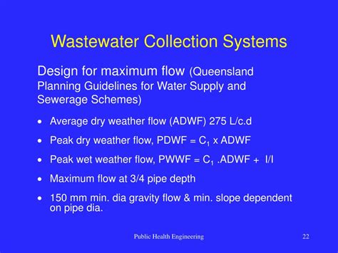 PPT - Wastewater Collection Systems PowerPoint Presentation, free ...