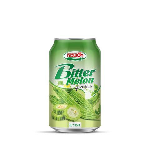 Nawon Bitter Melon Juice Drink | Can, 330ml (24 cans/carton) - Nawon ...