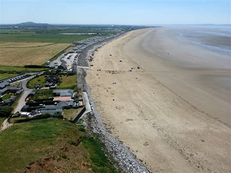 Photographs of Brean Down, Somerset, England: Beach to the south