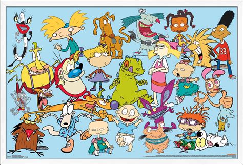 Nick Toons - Characters Poster - Walmart.com - Walmart.com