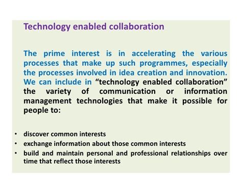 A collaboration strategies