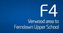 F4 - Verwood area to Ferndown Upper School