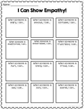 Empathy Activities For Social Skills Lessons in 2020 (With images ...