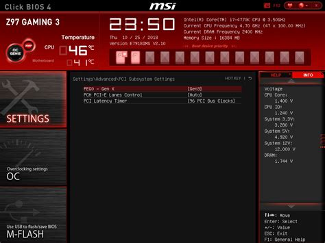 [SOLVED] - MSI Z97 Gaming 3 overclocking bug? | Tom's Hardware Forum